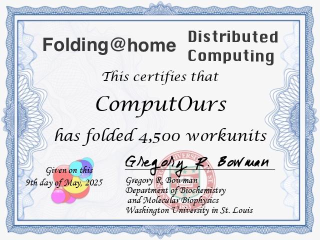 Folding@home stats